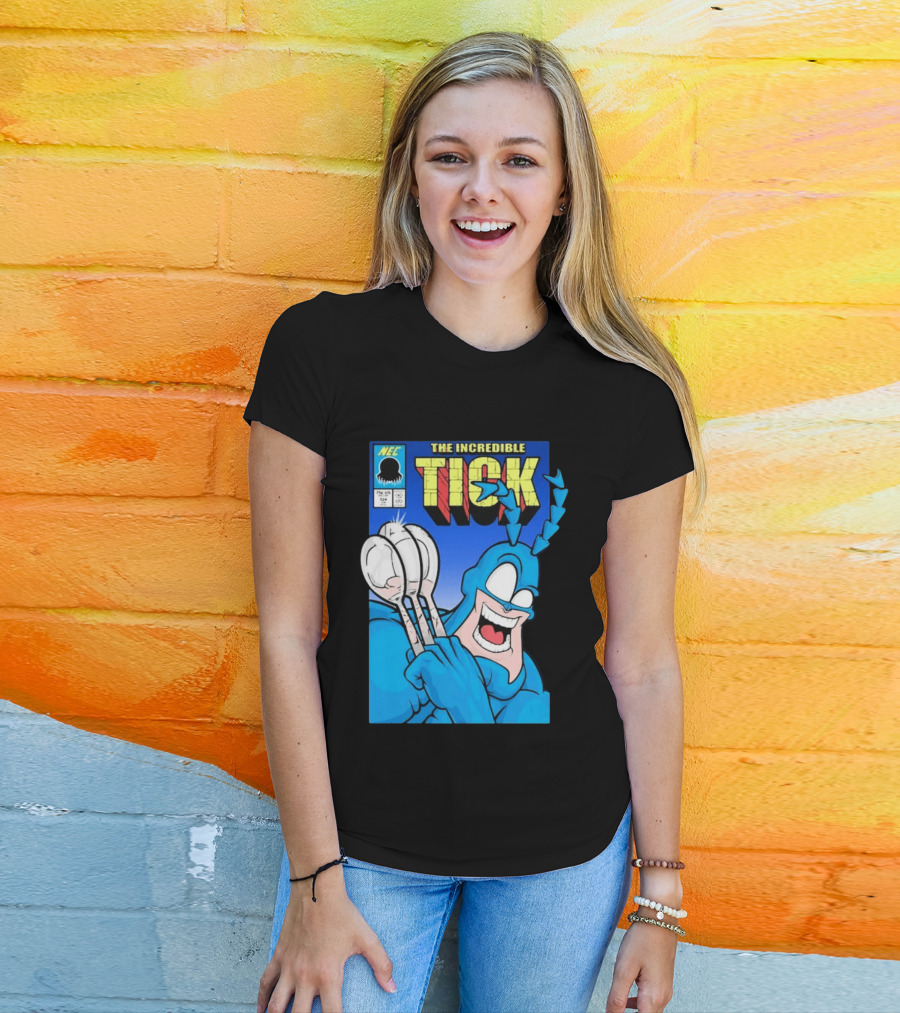 The Incredible Tick Spoon NEC Comic 324 T-Shirt