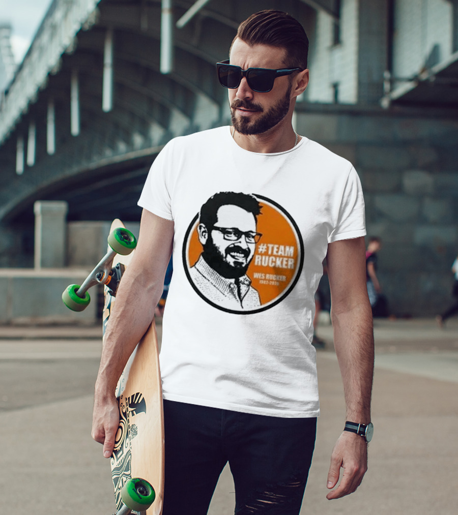 Tennessee Volunteers #TeamRucker Wes Rucker 1982 2019 T-Shirt