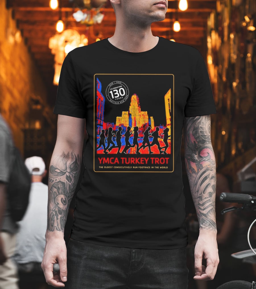YMCA Turkey Trot 130 Years Oldest Consecutively Run Footrace in the World 2025 T-Shirt