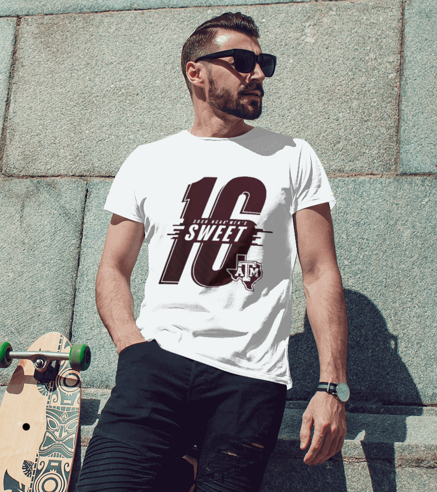 Sweet 16 Texas A&M 2026 NCAA Men's Basketball T-Shirt