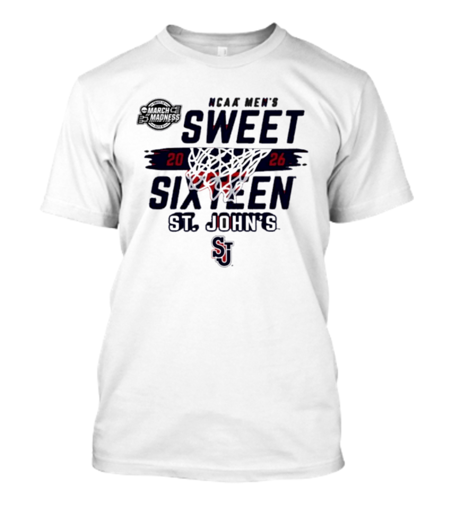 NCAA Men's Sweet Sixteen 2026 St. John's Basketball Bound T-Shirt