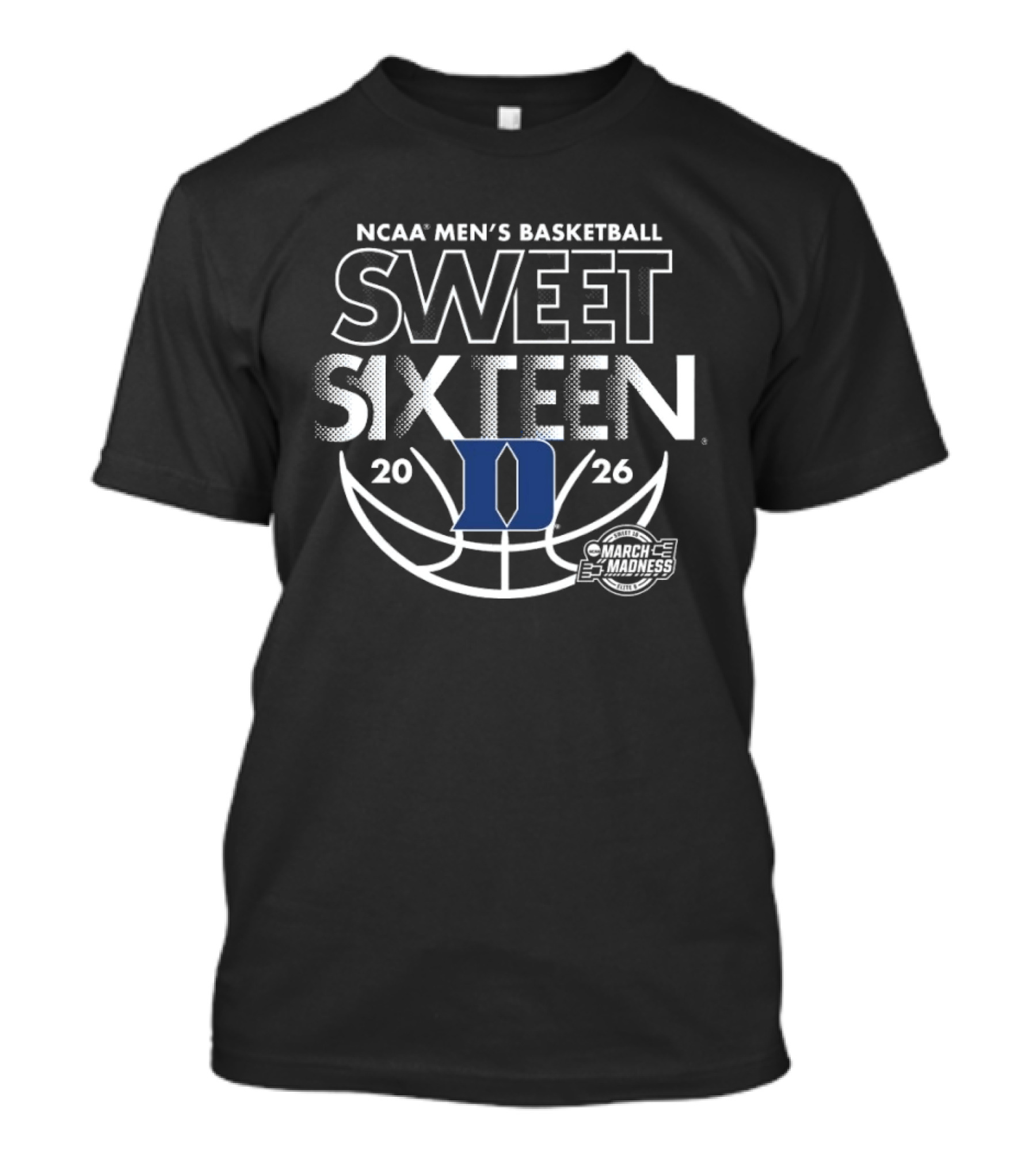 NCAA Men's Basketball Duke Blue Devils Sweet Sixteen 2026 T-Shirt