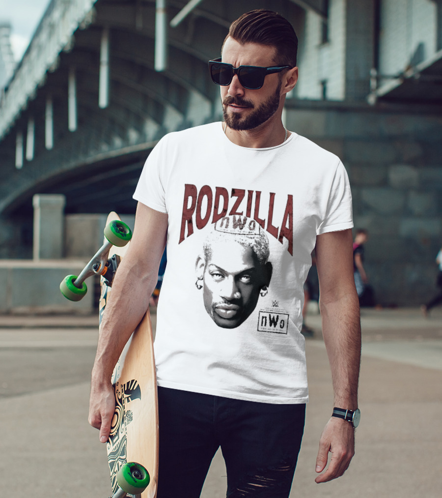 RODZILLA NWo Dennis Rodman Grail WWE NWo T-Shirt