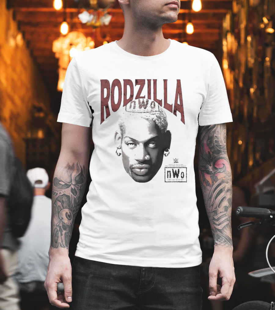 RODZILLA nWo Dennis Rodman Grail WWE nWo T-Shirt