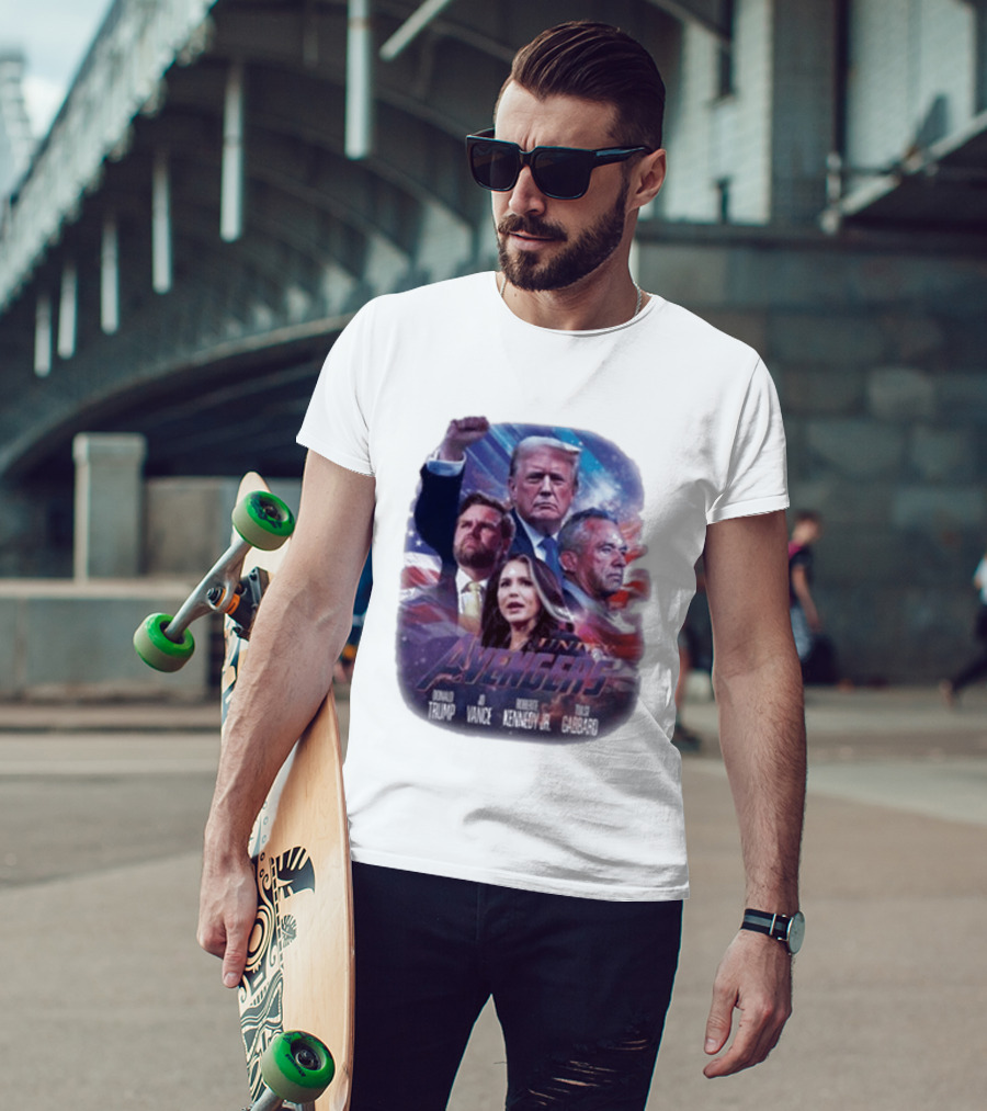 Unity Avengers Trump Vance Kennedy Jr Tulsi Gabbard T-Shirt