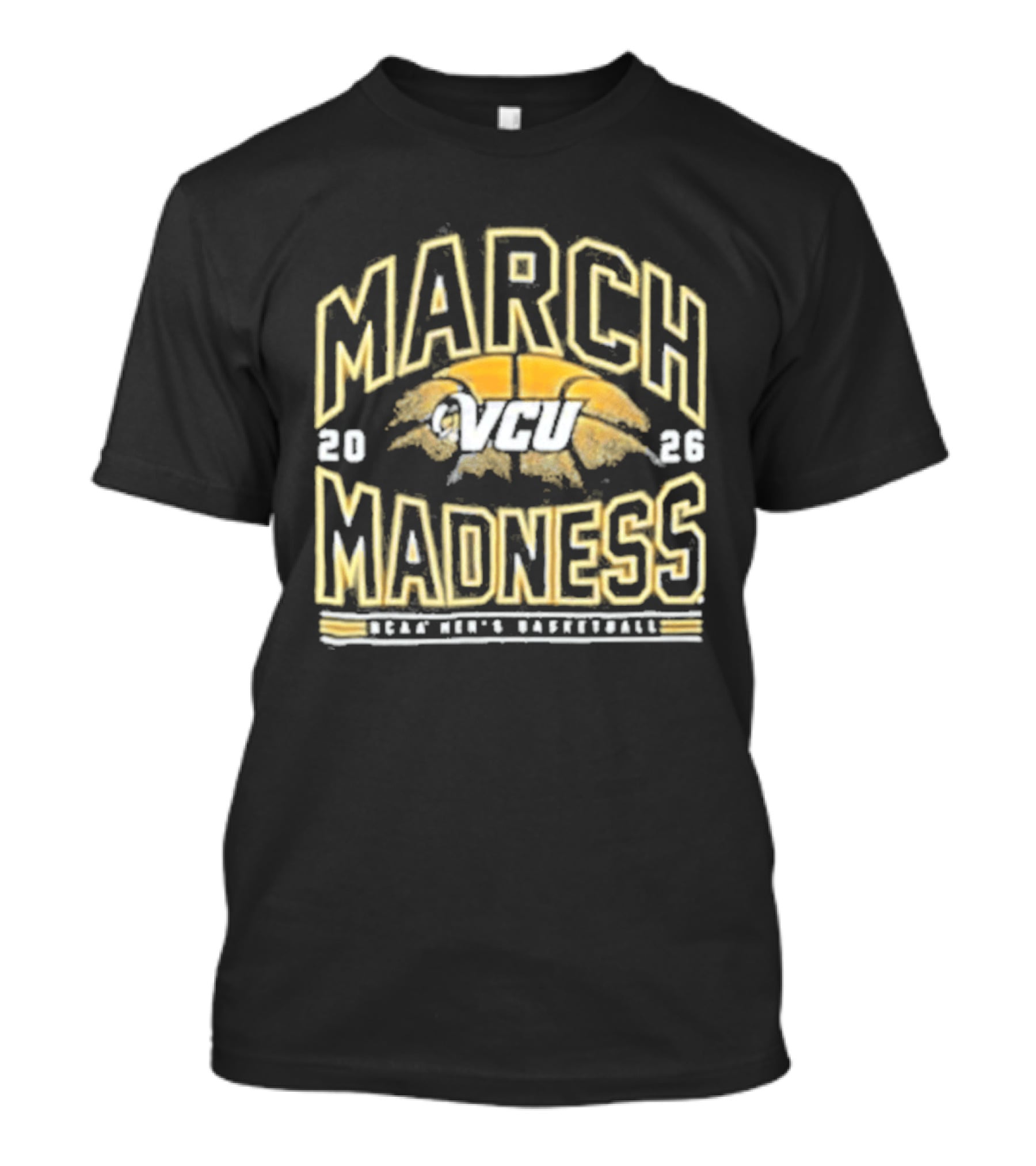 VCU Rams 2026 March Madness NCAA Men's Basketball Tournament T-Shirt