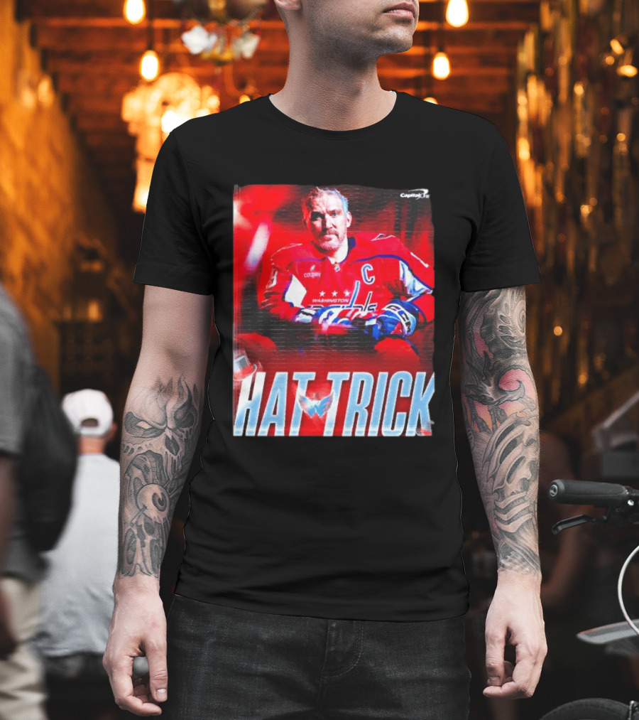 Alexander Ovechkin Washington Capitals Hat Trick Visionary Leadership T-Shirt