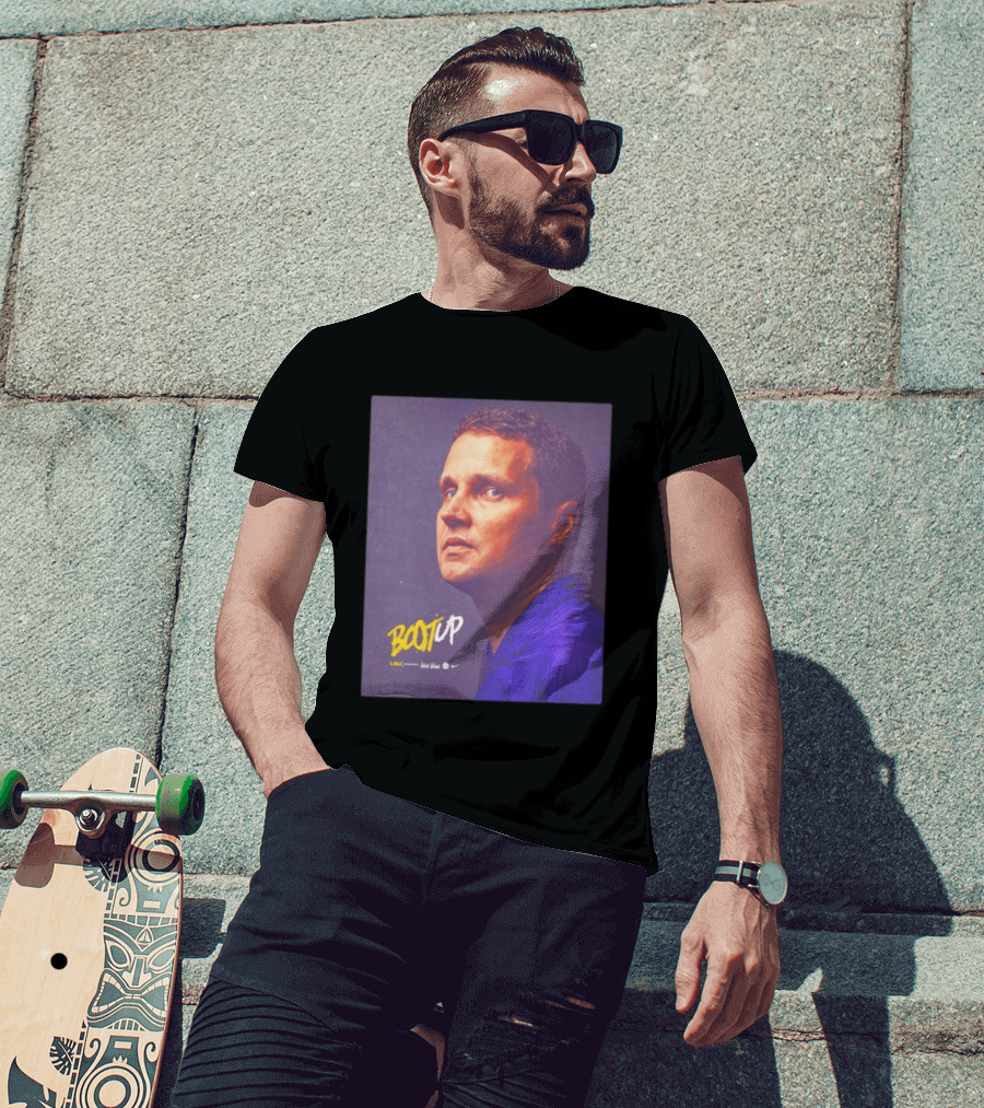 BOOT UP Will Wade LSU Nike Basketball Coach T-Shirt