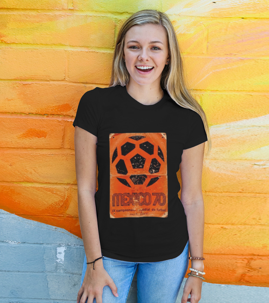 Mexico 70 IX Campeonato Mundial De Futbol T-Shirt