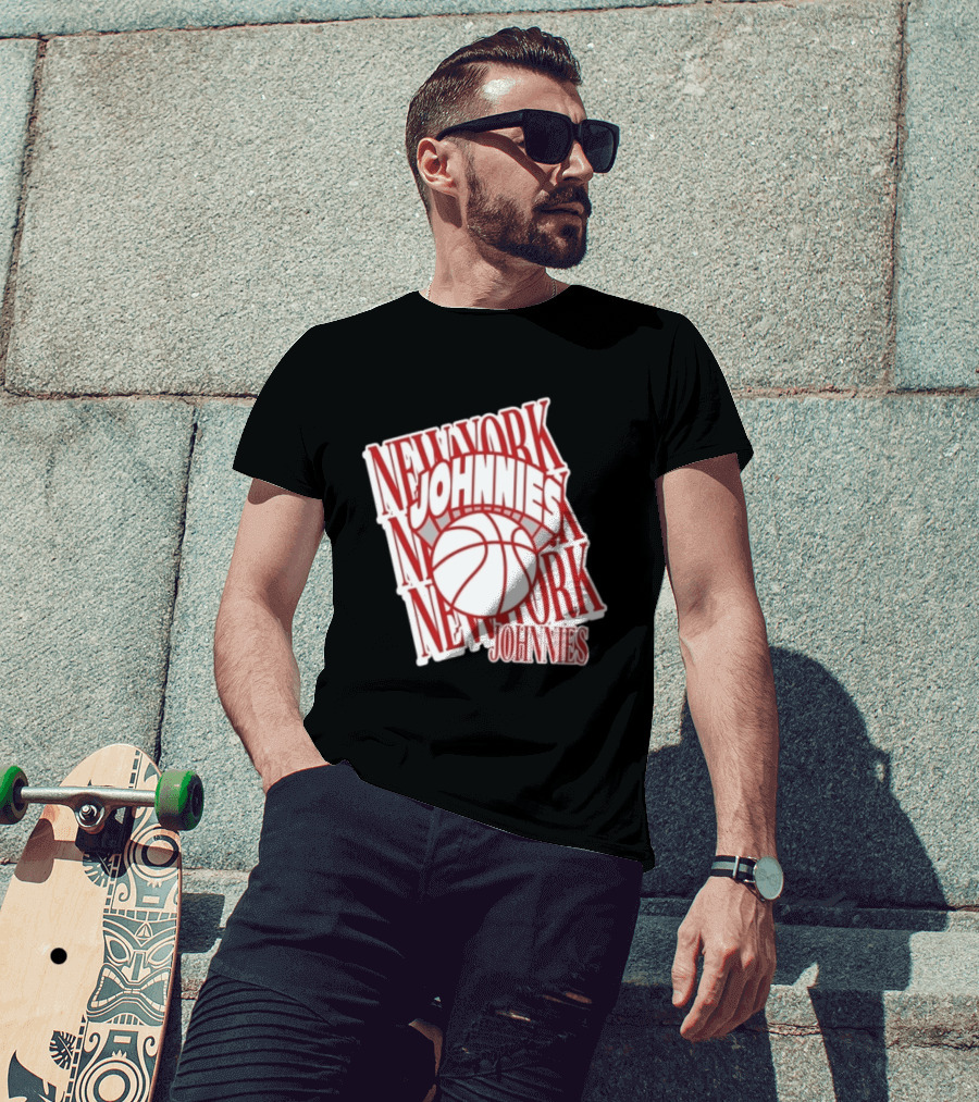 New York Johnnies Basketball Team T-Shirt