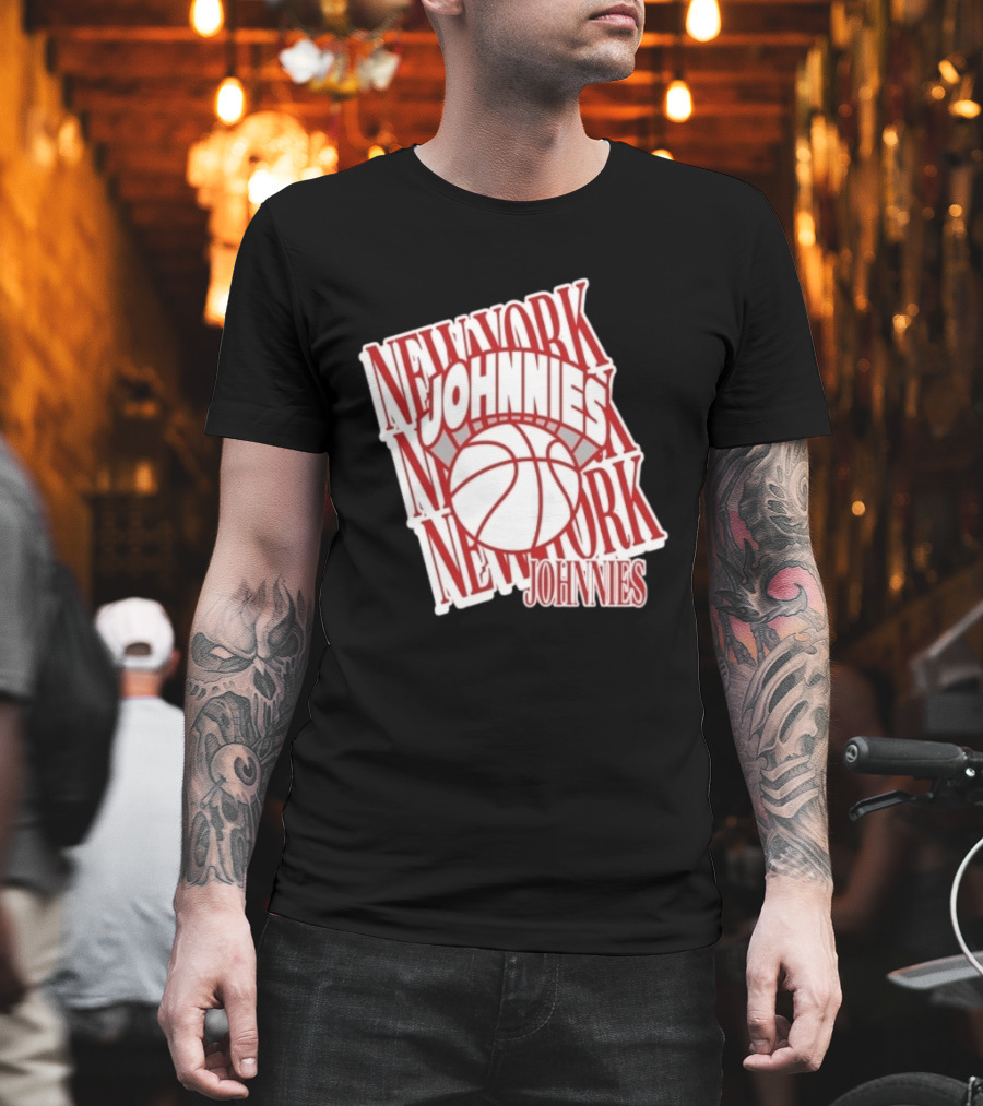 New York Johnnies Basketball Team T-Shirt