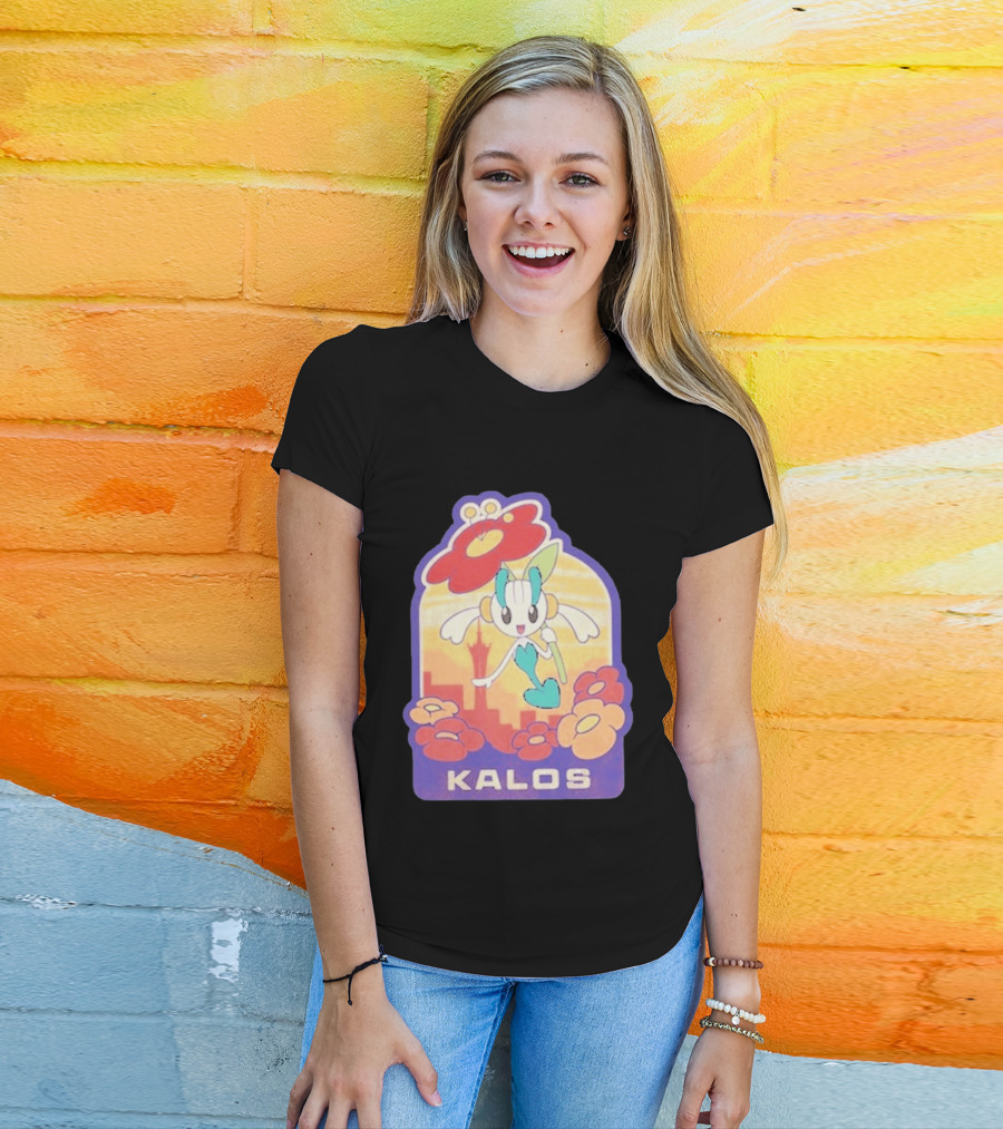 Kalos Region Floette Pokémon Adventure T-Shirt