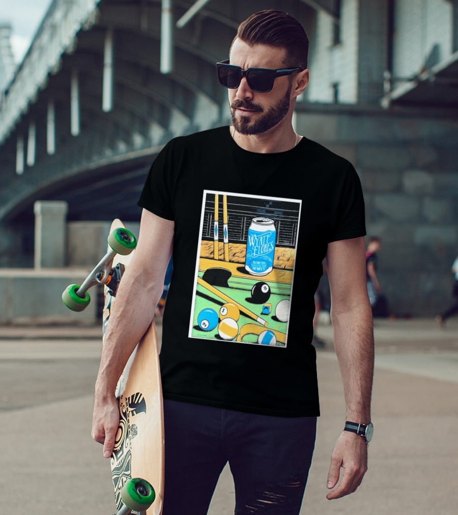 Wyatt Flores March 26 2026 Concert Billy Bob's Texas Pool Table Can T-Shirt