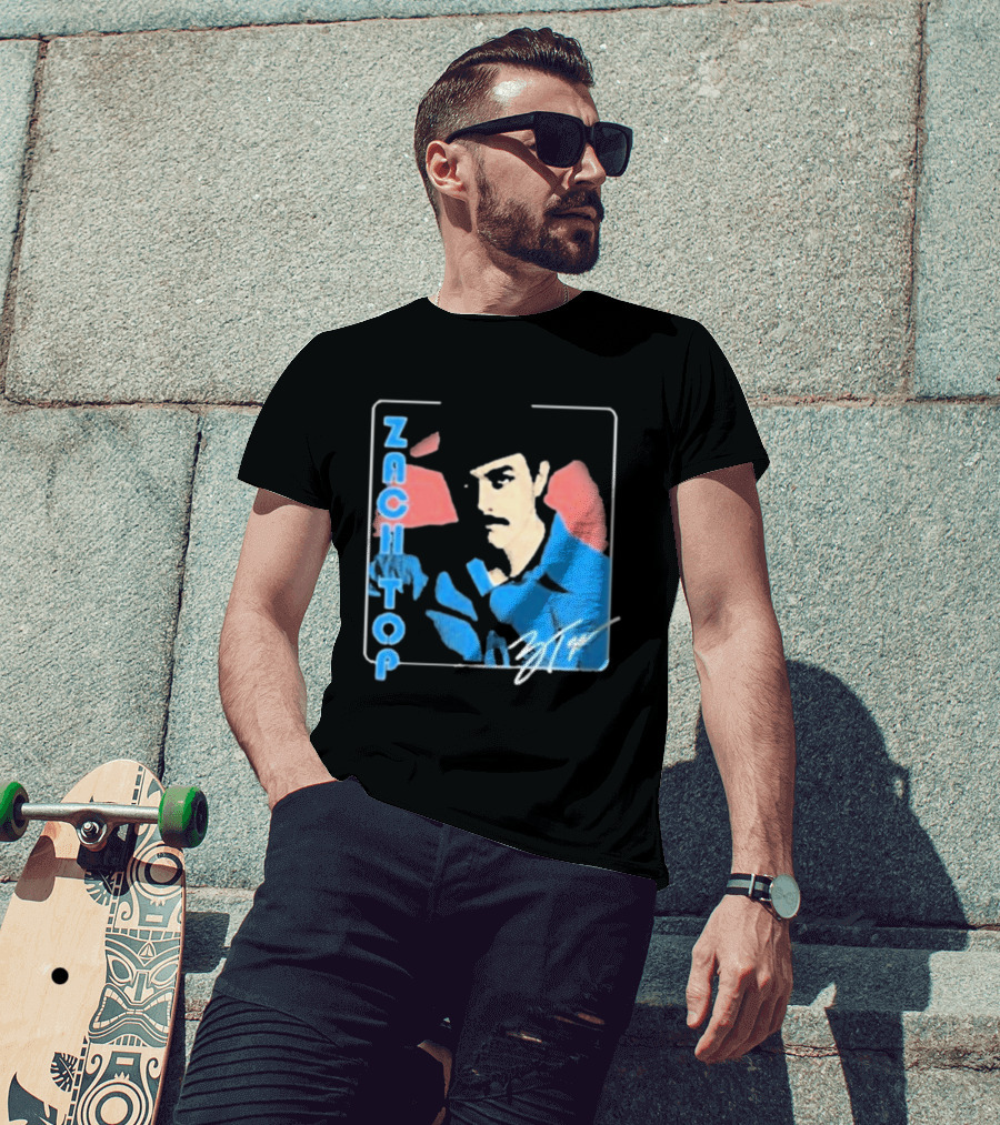 Zach Top ZTW Signature Blue And Red T-Shirt