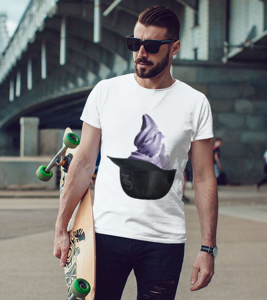 Colorado Rockies Boozy Ice Cream Purple Soft Serve Treat T-Shirt