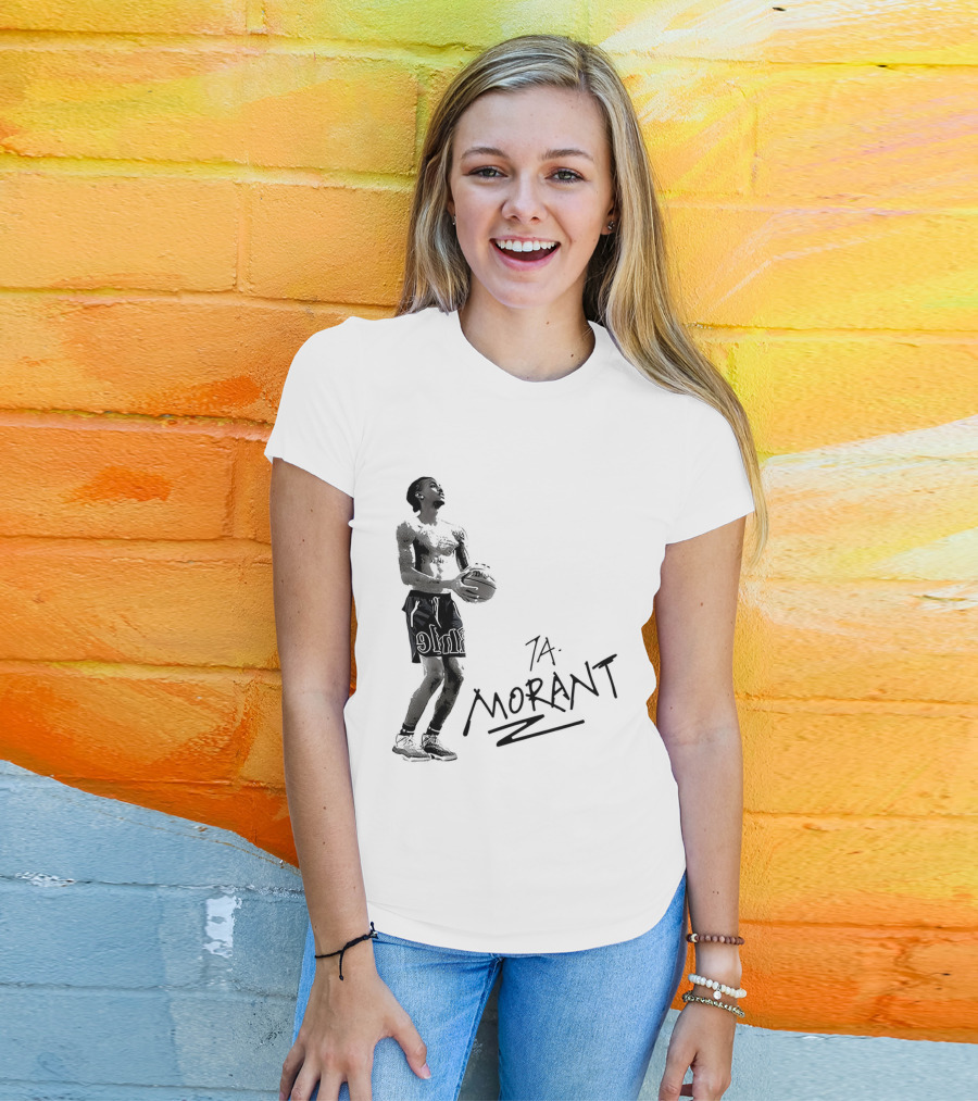 Ja Morant Memphis Grizzlies Basketball T-Shirt