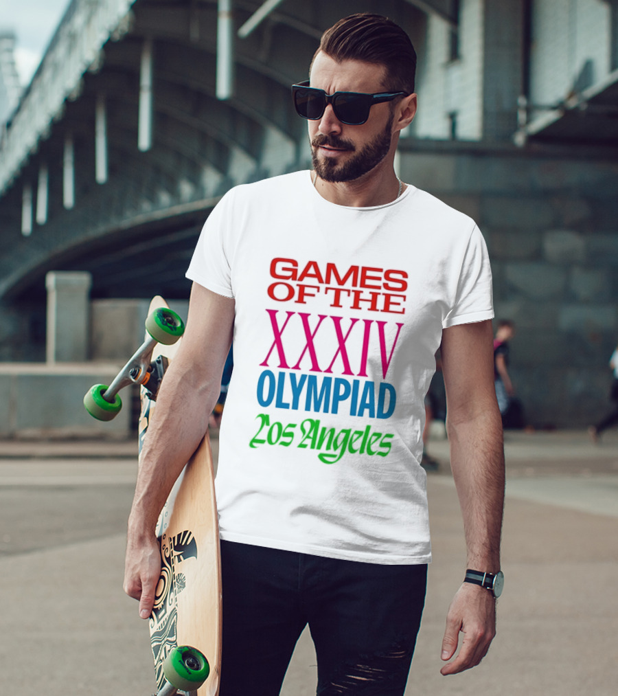 Games Of The XXXIV Olympiad Los Angeles 2028 T-Shirt