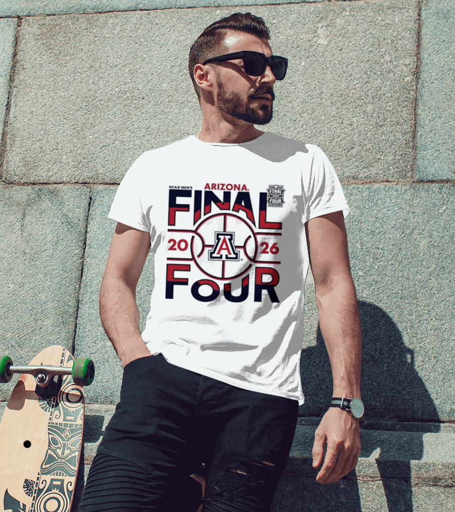 Arizona Wildcats 2026 Final Four Basketball March Madness T-Shirt
