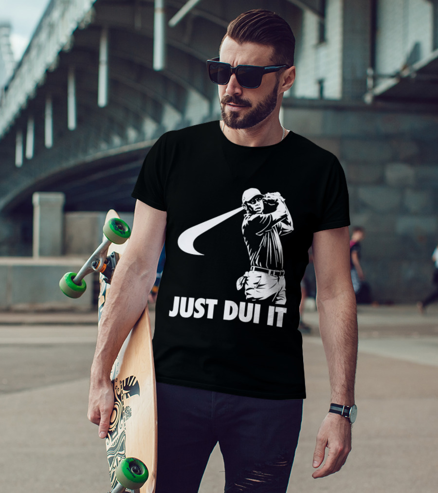 JUST DUI IT Tiger Woods Golf T-Shirt