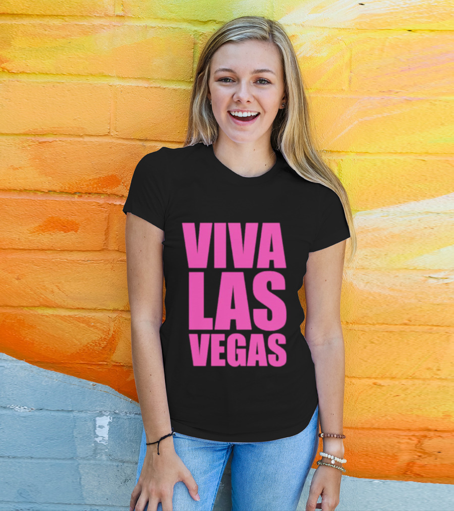 Viva Las Vegas Pink T-Shirt