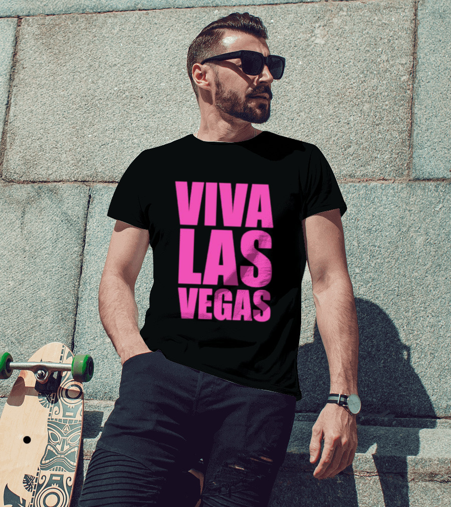 Viva Las Vegas Pink T-Shirt