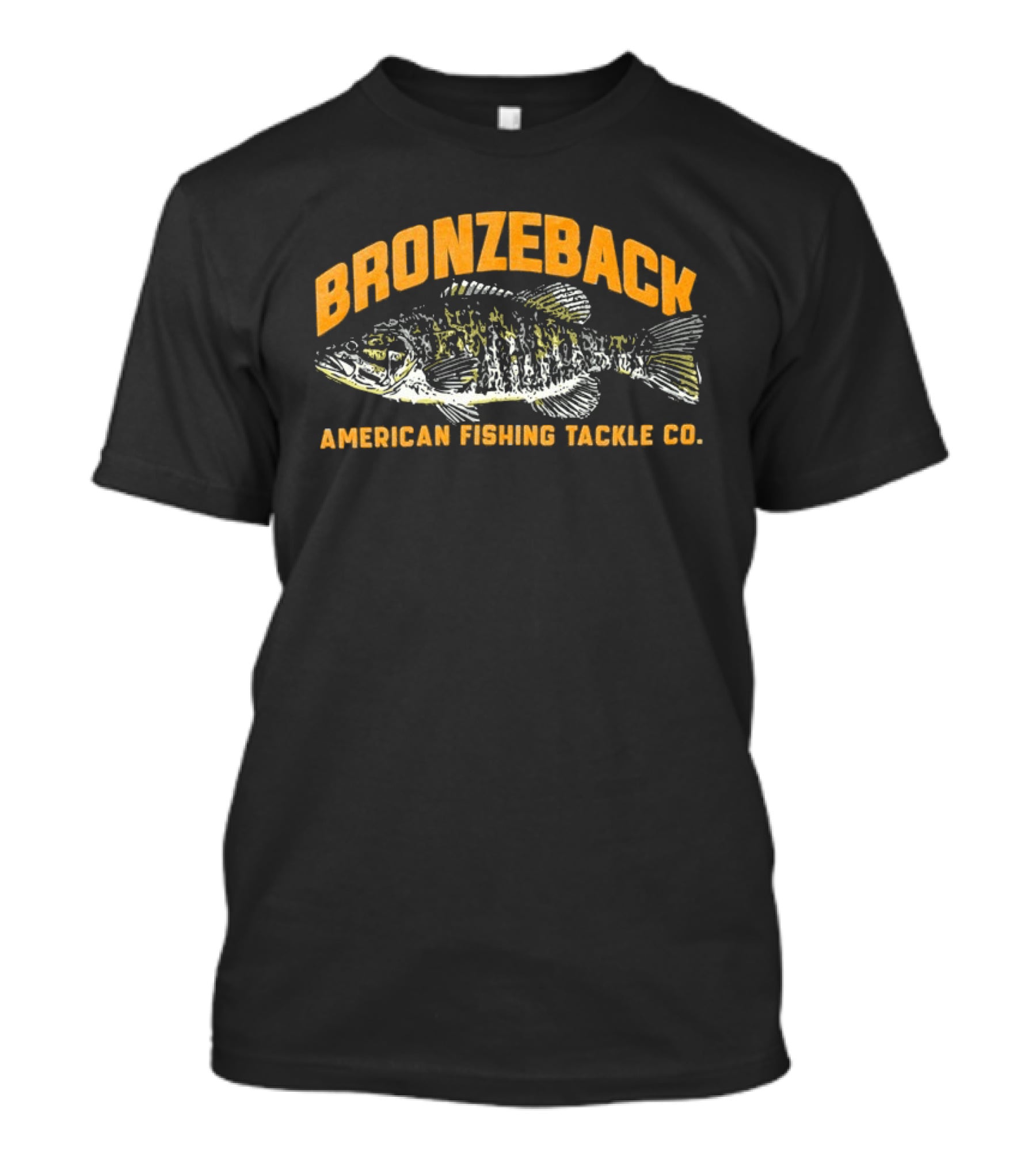 Bronzeback American Fishing Tackle Co Bass Fish T-Shirt