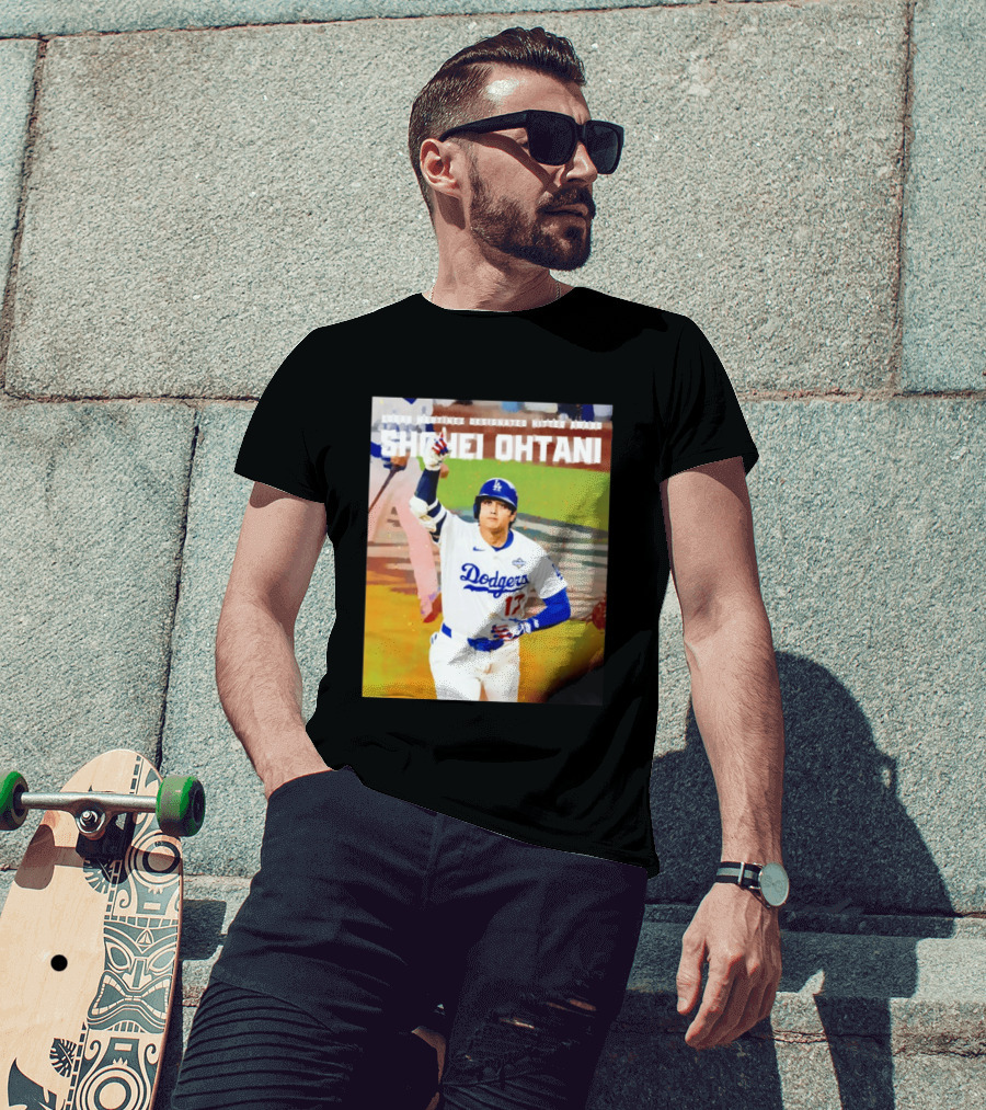 Edgar Martínez Designated Hitter Award Shohei Ohtani Los Angeles Dodgers T-Shirt
