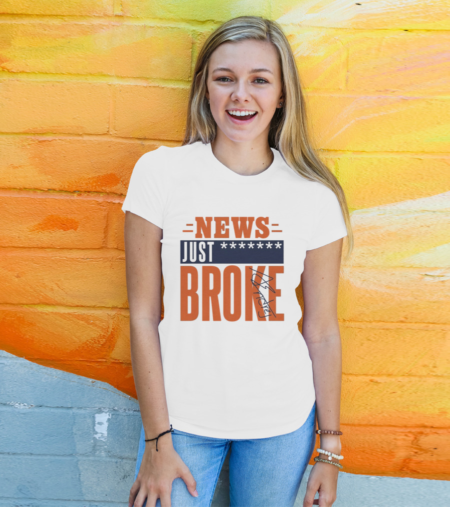 Andrej Stojakovic News Just Broke Illinois Fighting Illini T-Shirt