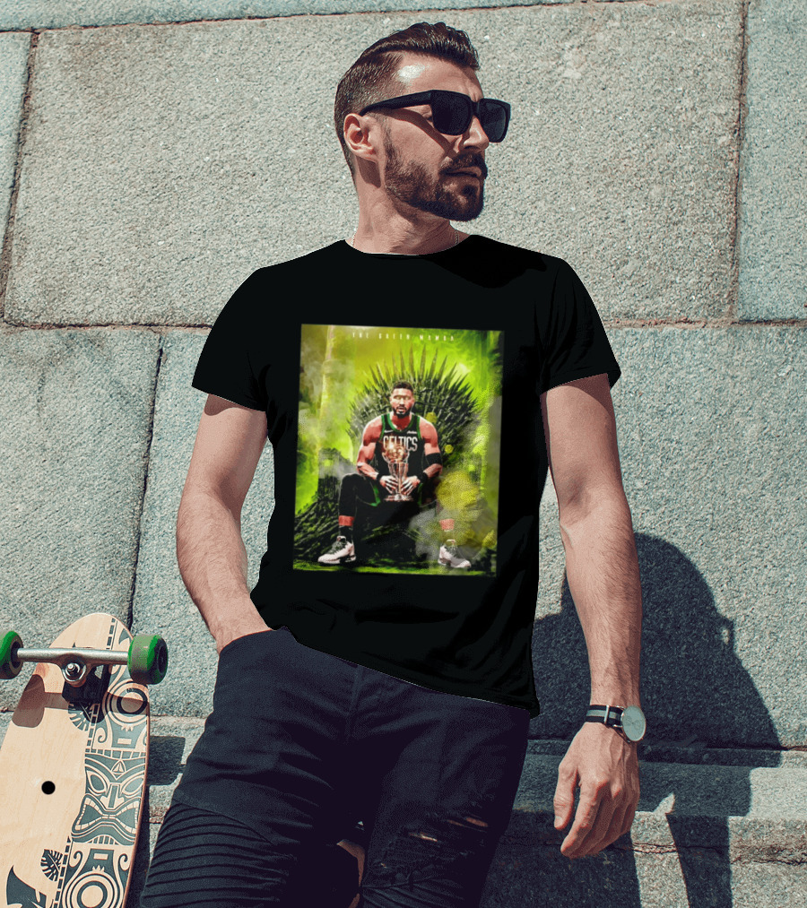 Jayson Tatum Boston Celtics The Green Mamba Iron Throne NBA Player T-Shirt