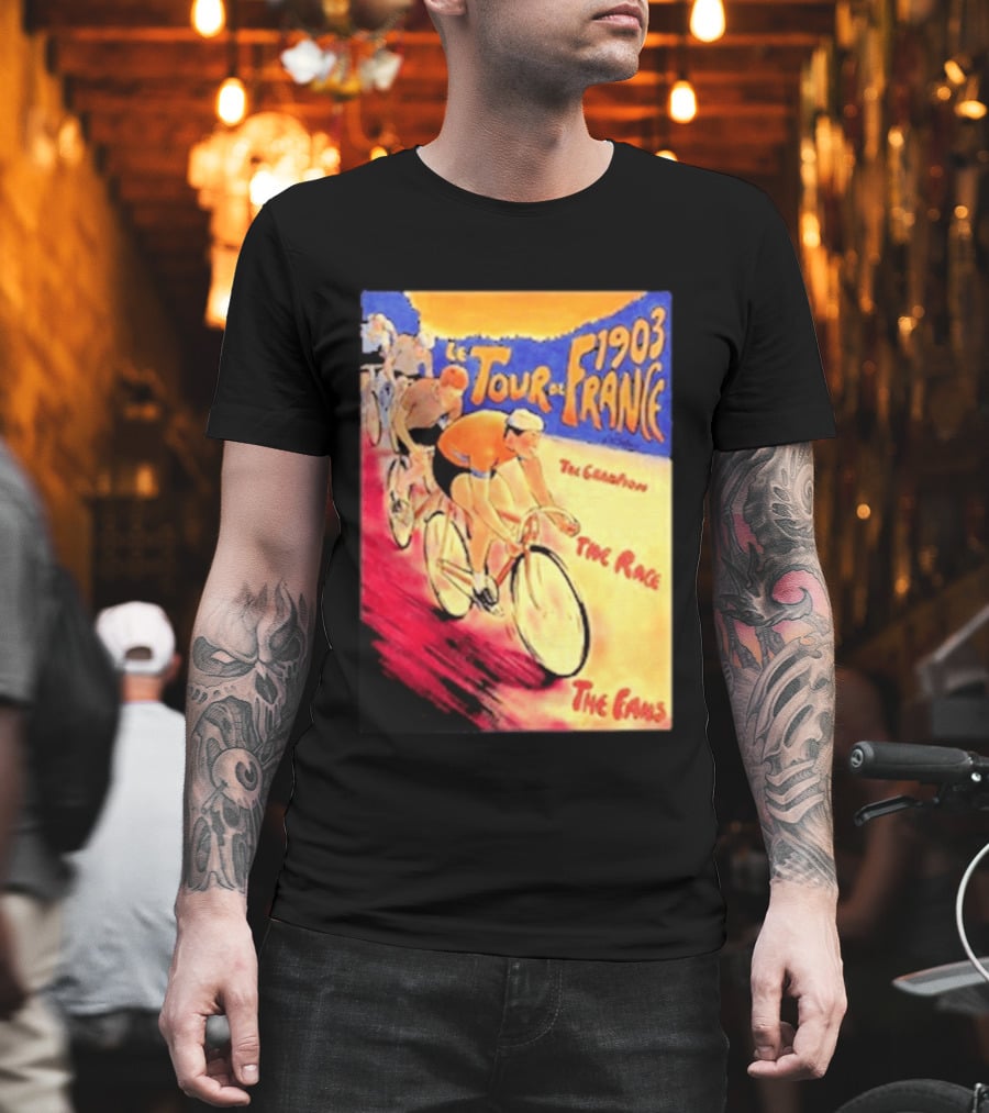 Le Tour De France 1903 The Grandest Race The Paris T-Shirt