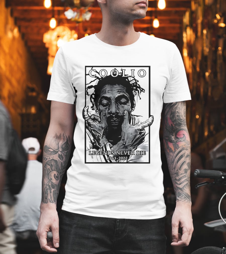 COOLIO Legends Never Die 1963 2022 T-Shirt