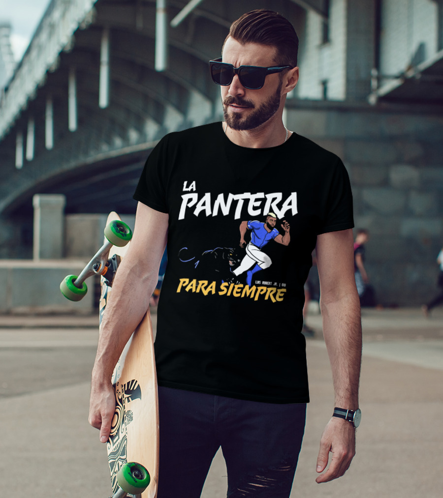 La Pantera Para Siempre Luis Robert Jr New York Mets Baseball T-Shirt