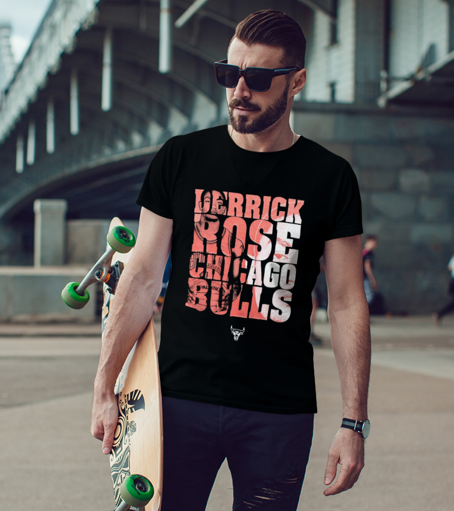 Derrick Rose Chicago Bulls 2010s UNK T-Shirt