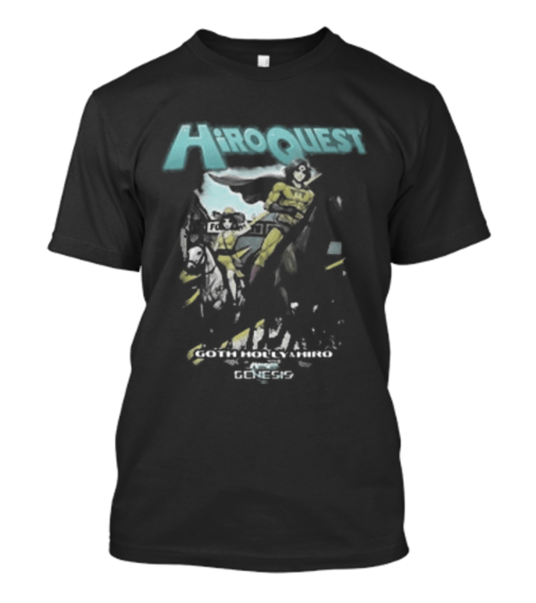 Hiroquest Collect A Con Exclusive Fort Worth Dim Mak Charcoal T-Shirt