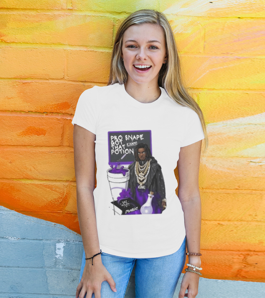 Pro Snape Got That Potion Magic Hip Hop Exam King T-Shirt