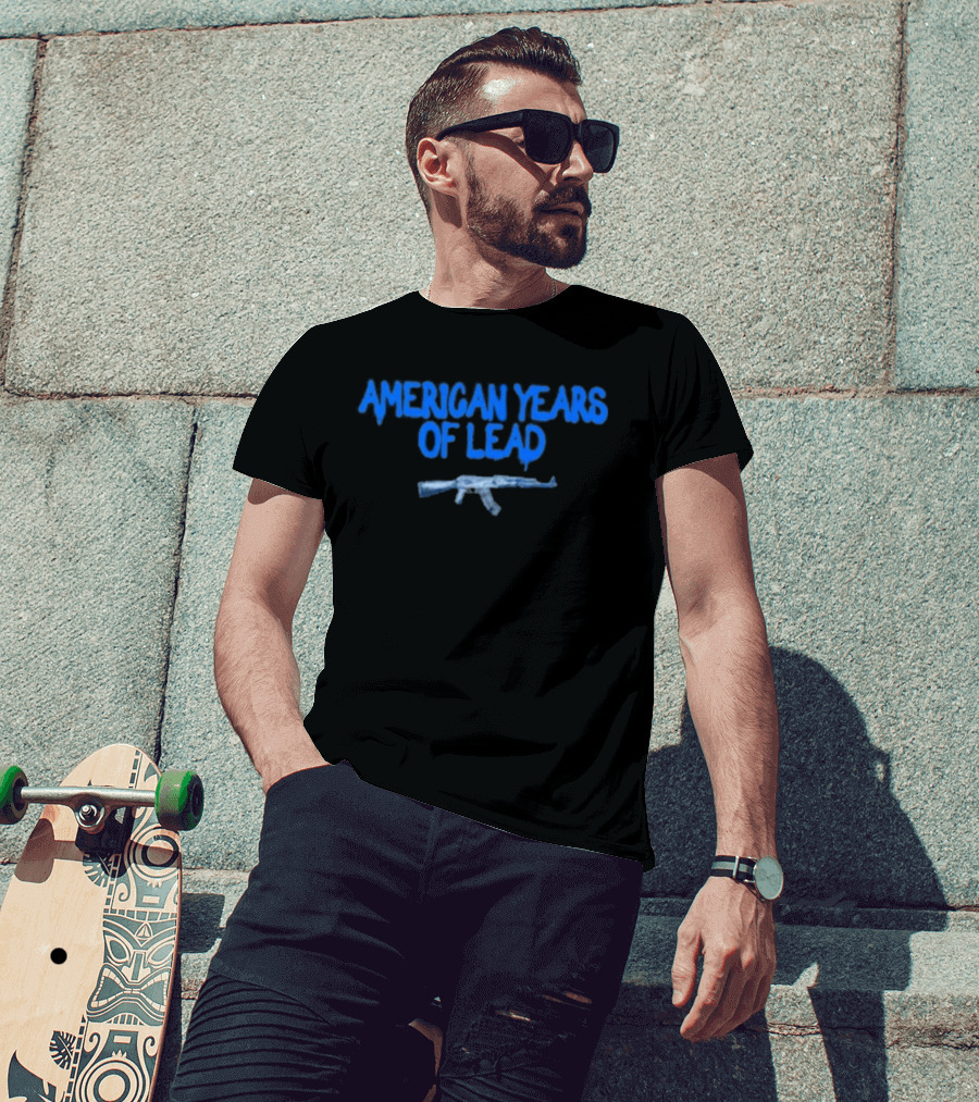 American Years Of Lead Second Amendment Ice Rifle T-Shirt