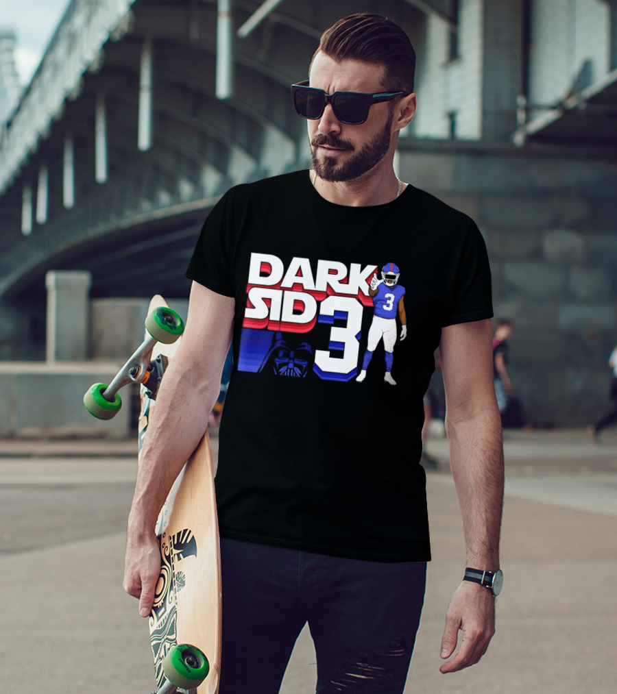 Dark Sid3 New York Giants Football Darth Vader T-Shirt