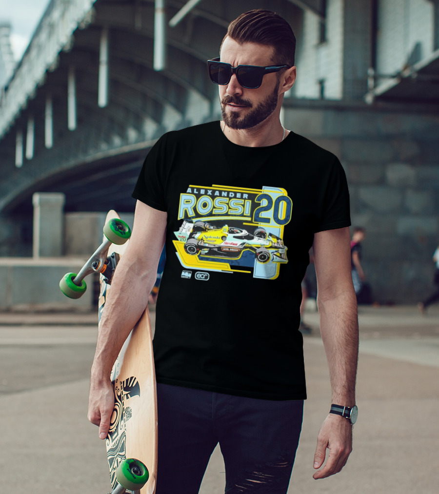 Alexander Rossi 2026 Splenda Sunfast Lava House Car ECR Racing 20 T-Shirt