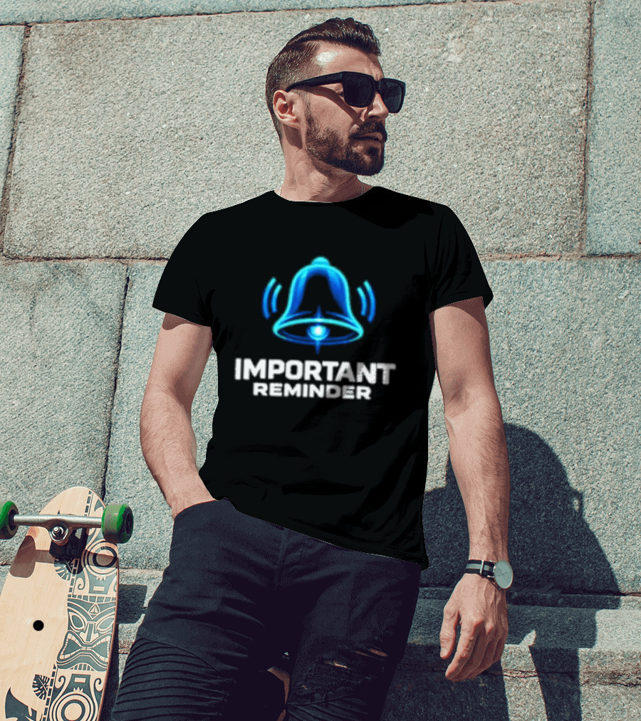 Elon Musk Important Reminder Bell T-Shirt