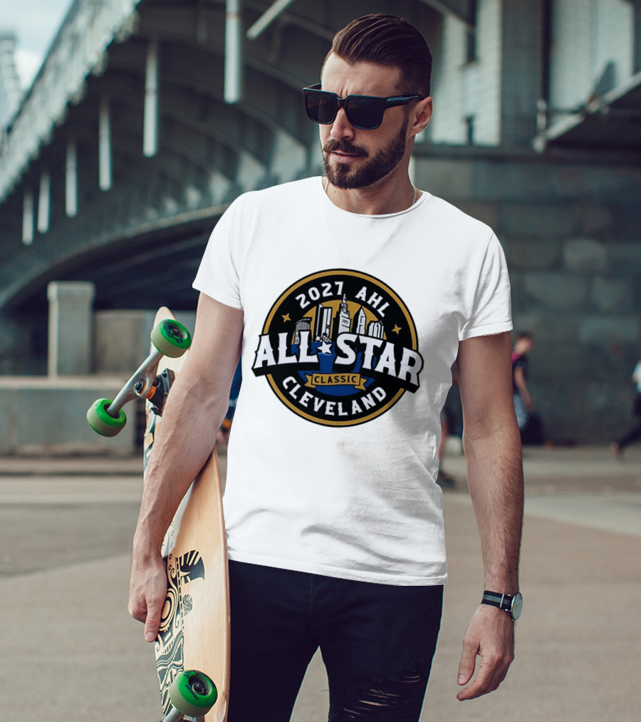 2027 AHL All Star Classic Cleveland Skyline Event T-Shirt