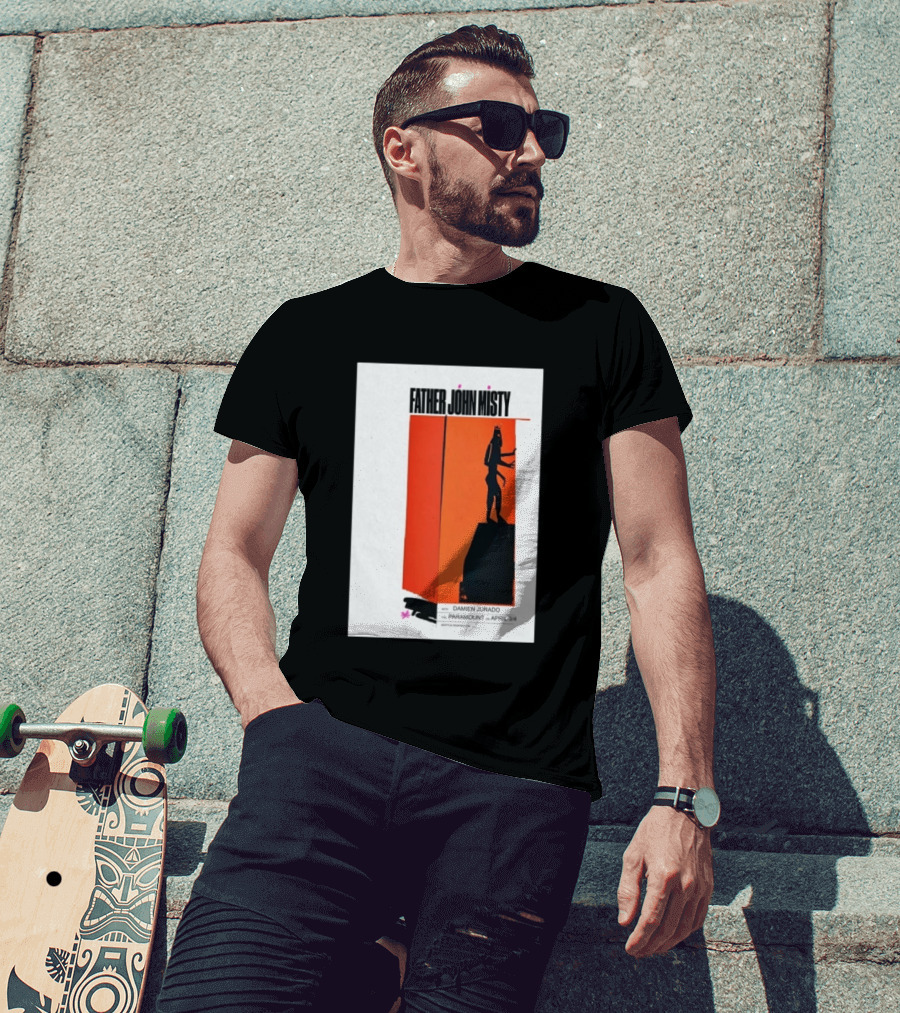 Father John Misty Seattle April 3 4 2026 Featuring Damien Jurado At Paramount Theater T-Shirt
