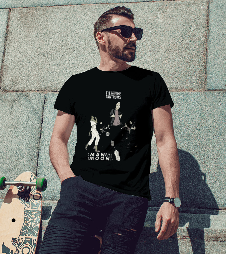 Fitz And The Tantrums Man On The Moon Band Dance Scene T-Shirt