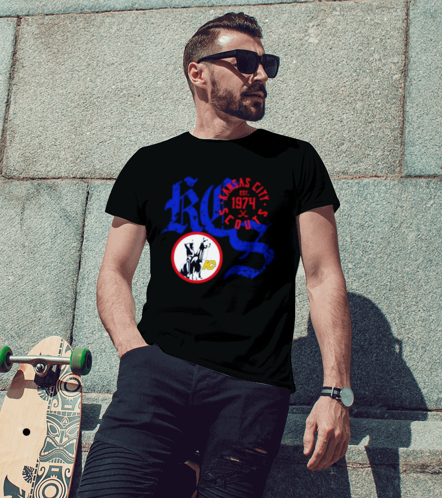 Kansas City Scouts 1974 Retro KC NHL Scouts T-Shirt