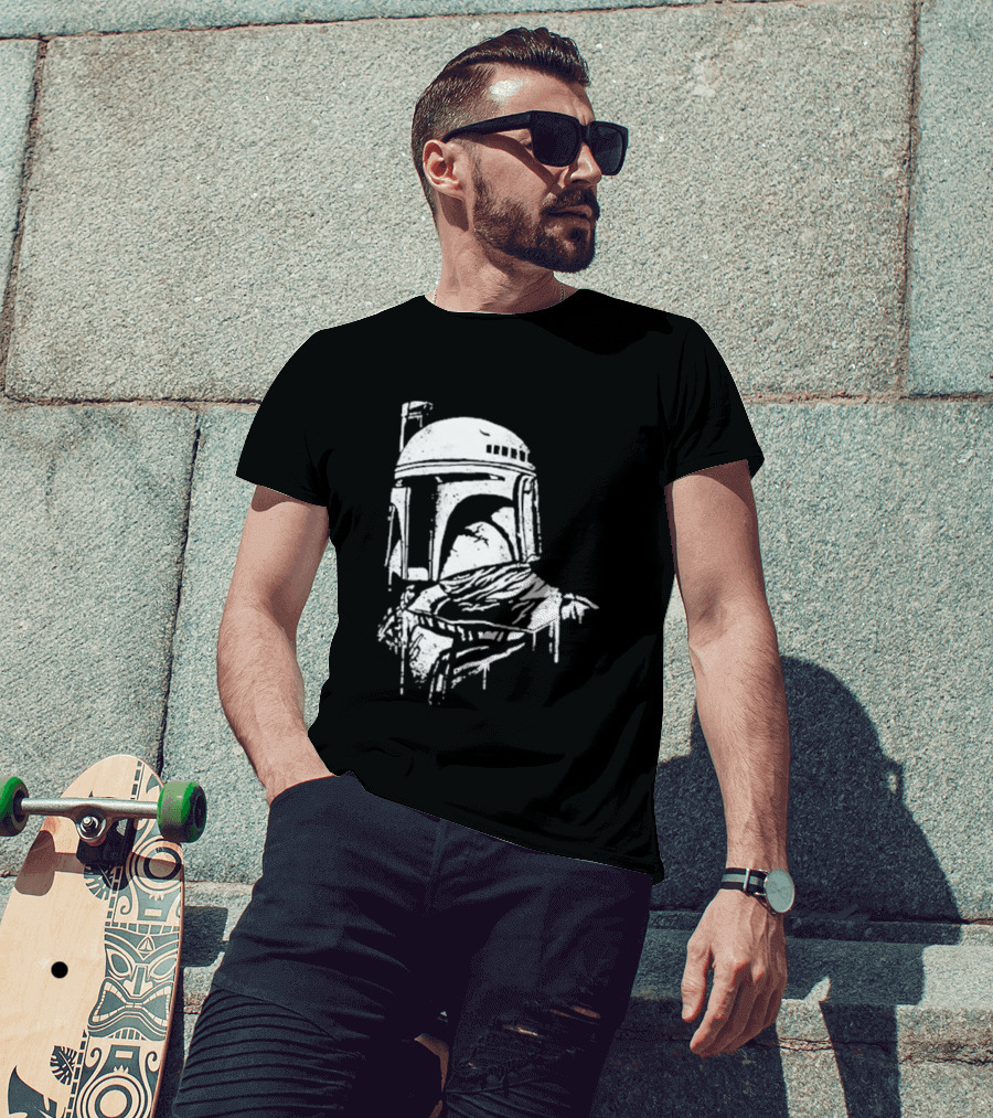 New Rockstars The Hunter Boba Fett Fan T-Shirt