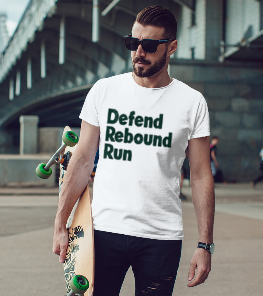 Barstool Sports Defend Rebound Run Pocket Phrase T-Shirt