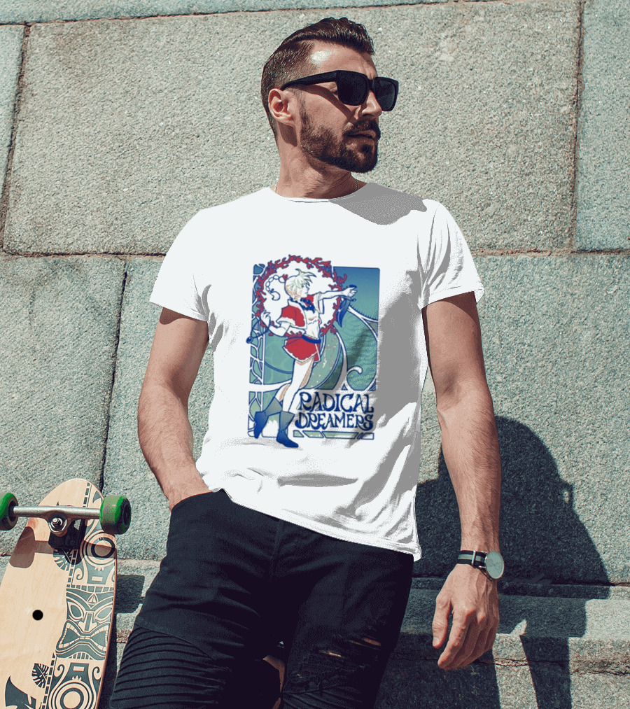 Radical Dreamers Frost Fatales 2026 Anime Girl Art Nouveau T-Shirt