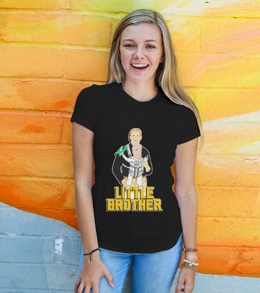 Little Brother Michigan Wolverines Izzo Parody Feed Milk T-Shirt