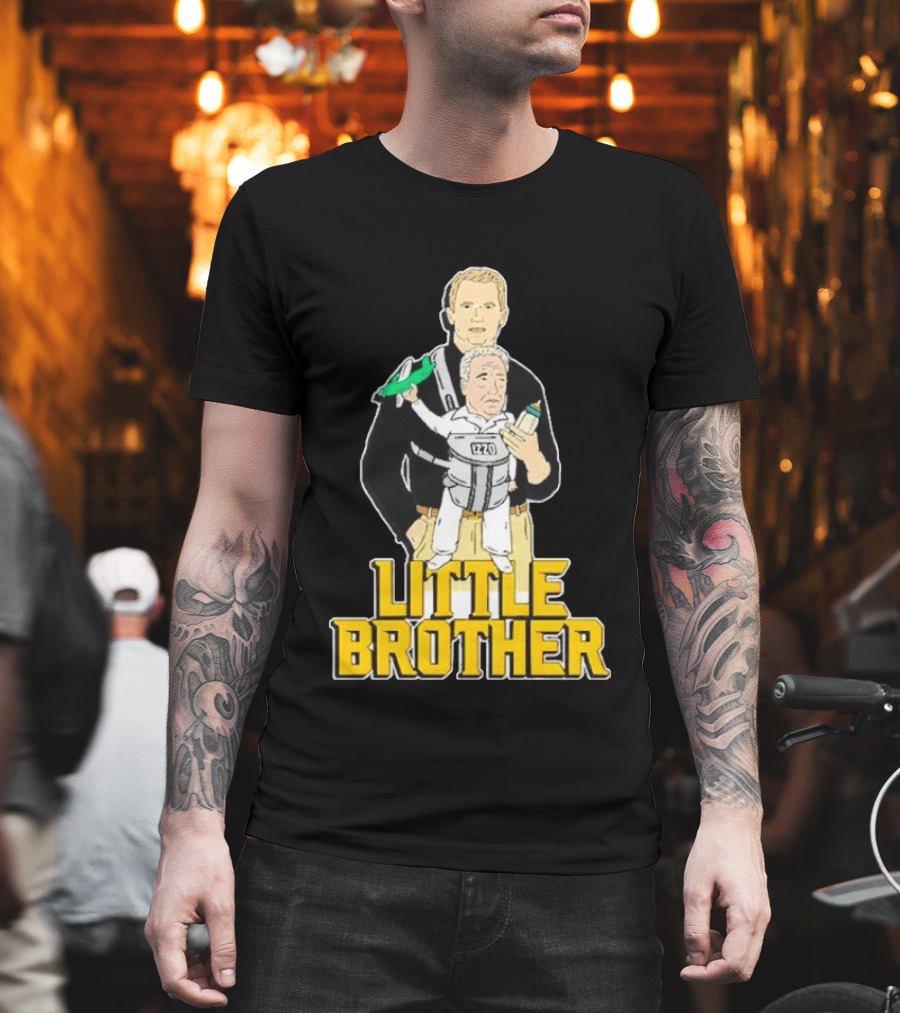 Little Brother Michigan Wolverines Izzo Parody Feed Milk T-Shirt