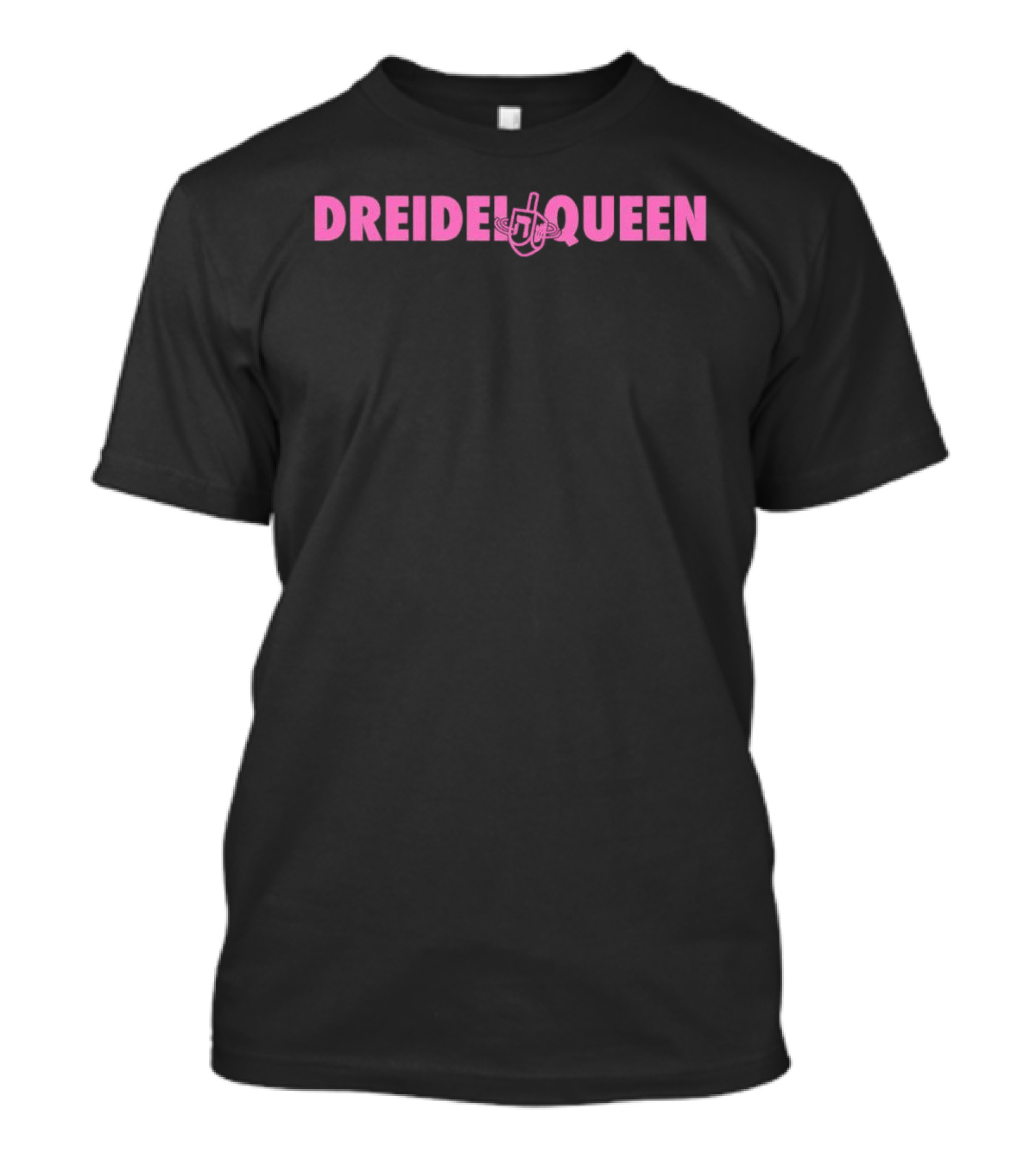 Blp Kosher Dreidel Queen Hanukkah Celebration Spinner T-Shirt