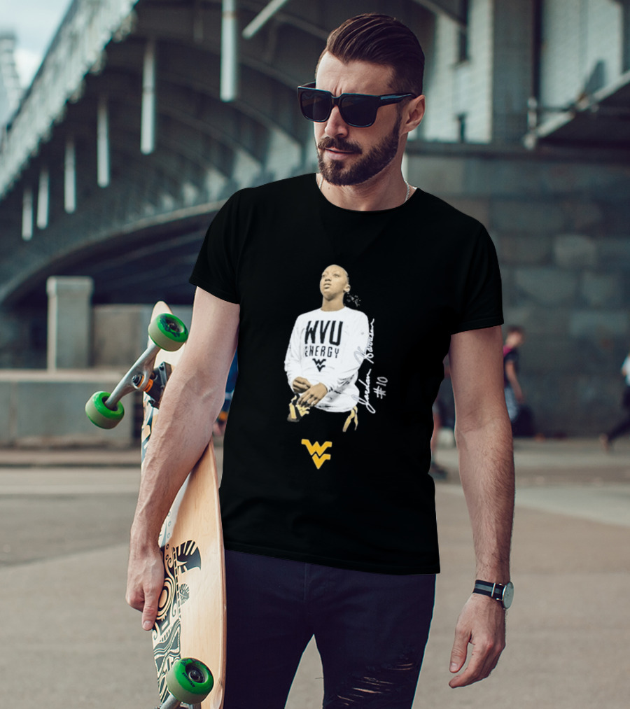 WVU Energy Jordan Harrison #10 West Virginia T-Shirt